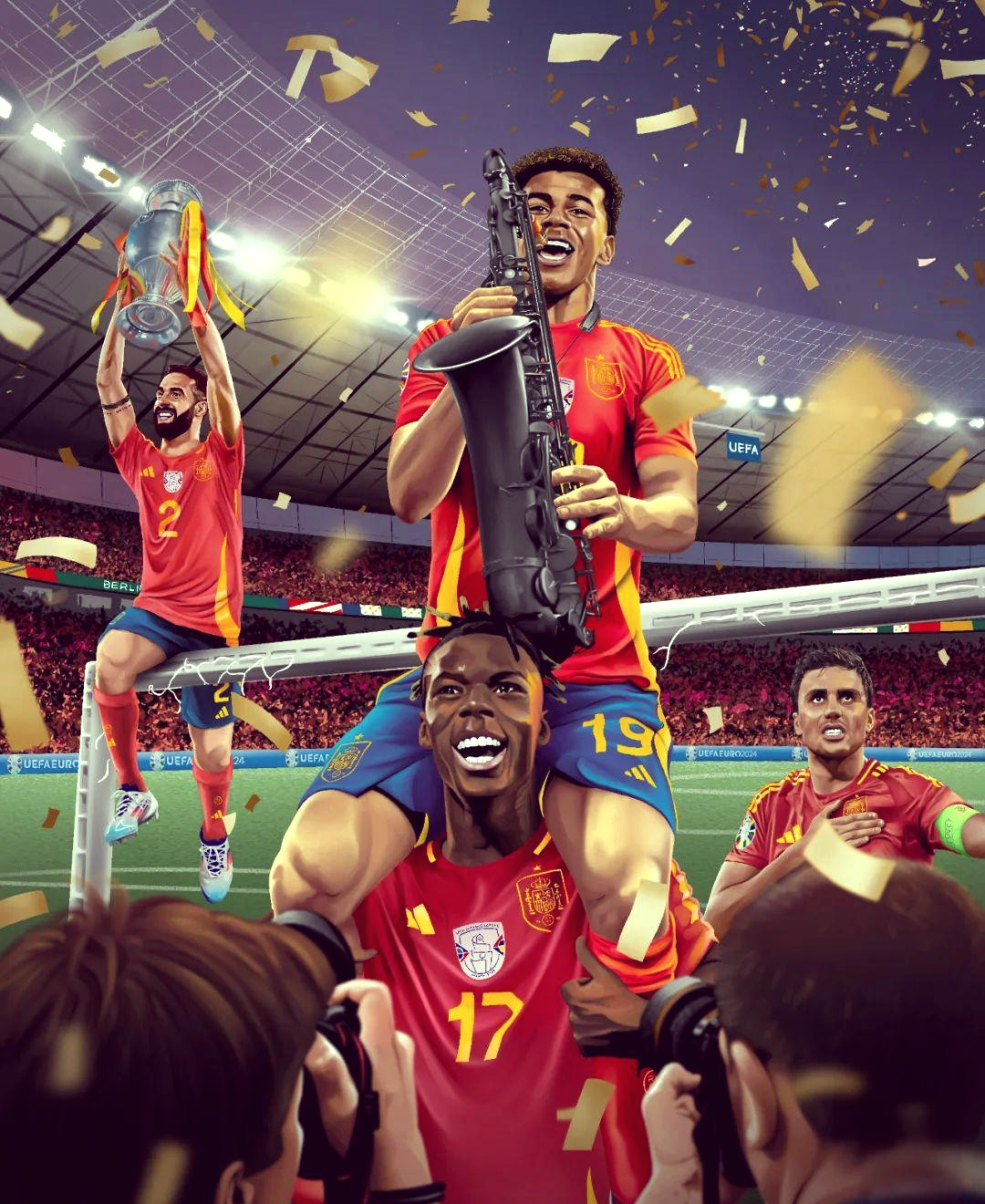 英格兰碾压克罗地亚，罗德里戈一己之力扛起全队