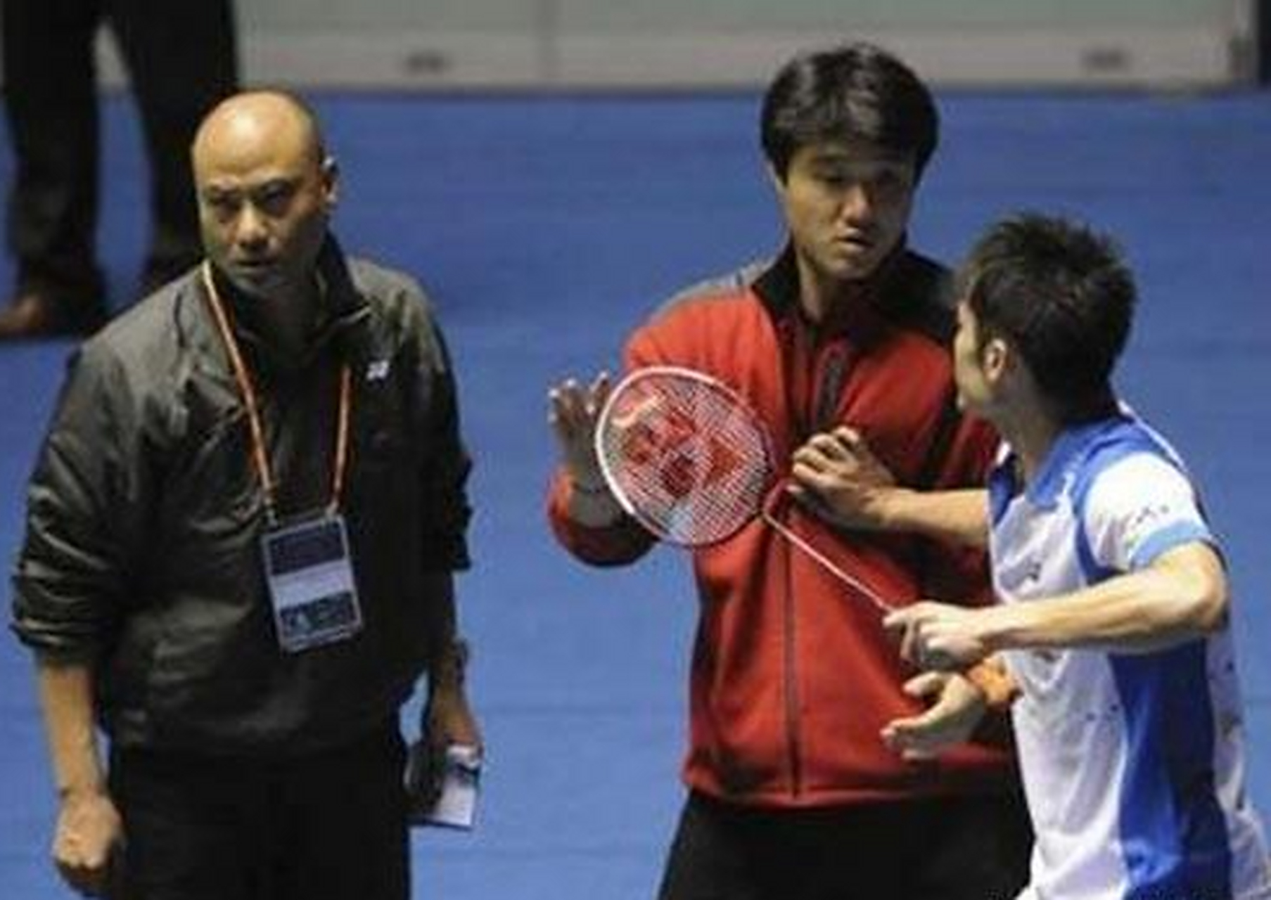 丹麦羽毛球队碾压印尼羽毛球队，马琳关键制胜