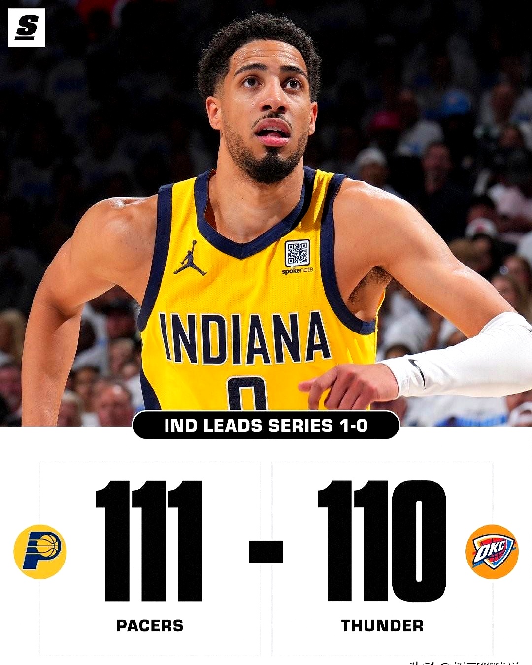 雷霆翻盘爵士，西亚卡姆统治全场